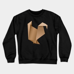 Origami turkey Crewneck Sweatshirt